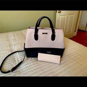 Kate Spade handbag + wallet
